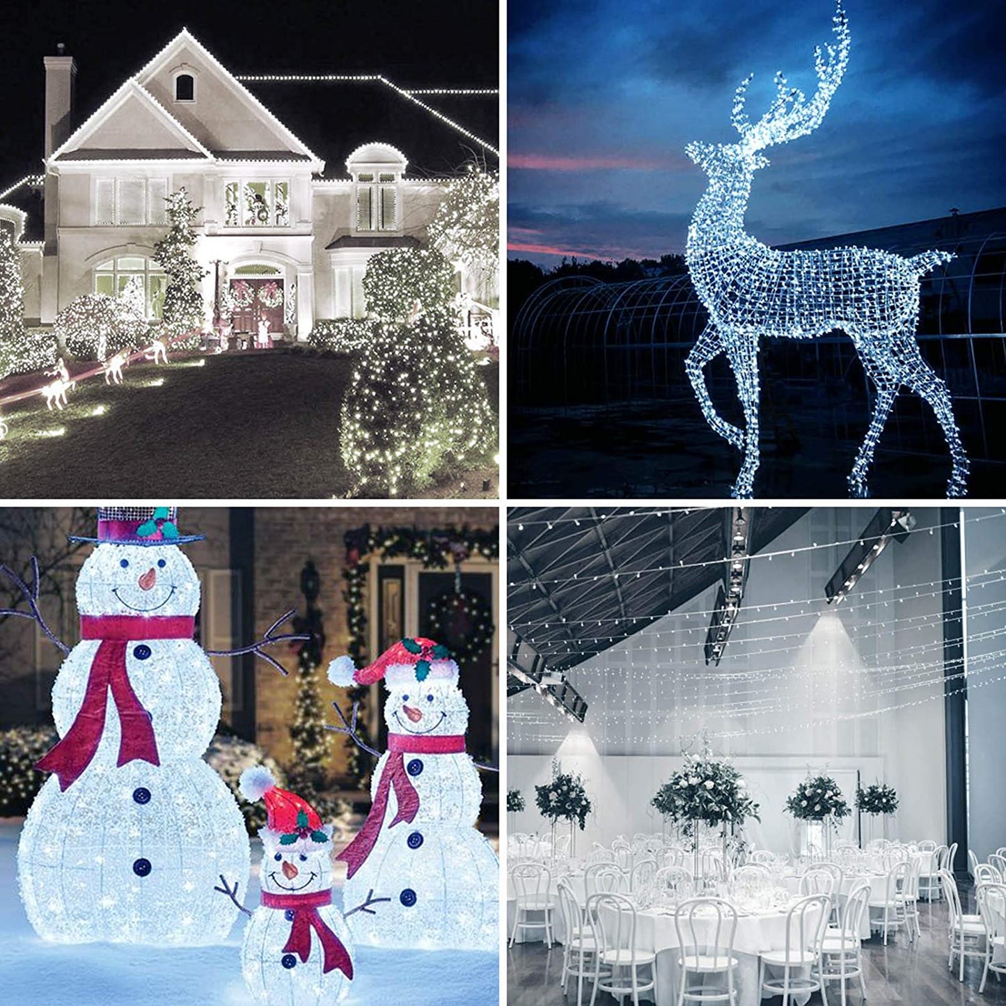 ✨ 32ft LED Rope String Lights with Remote ✨