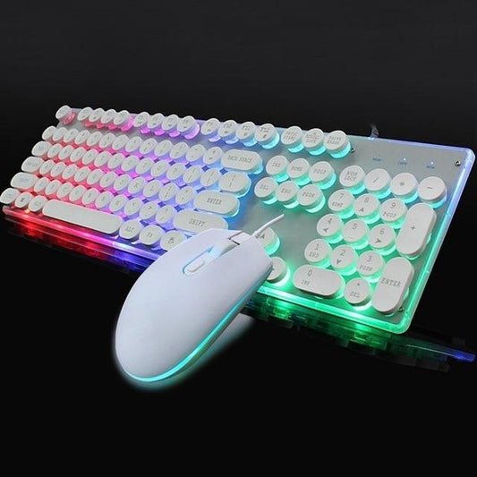 Dragon LED Backlit Gaming Keyboard & Mouse Set
