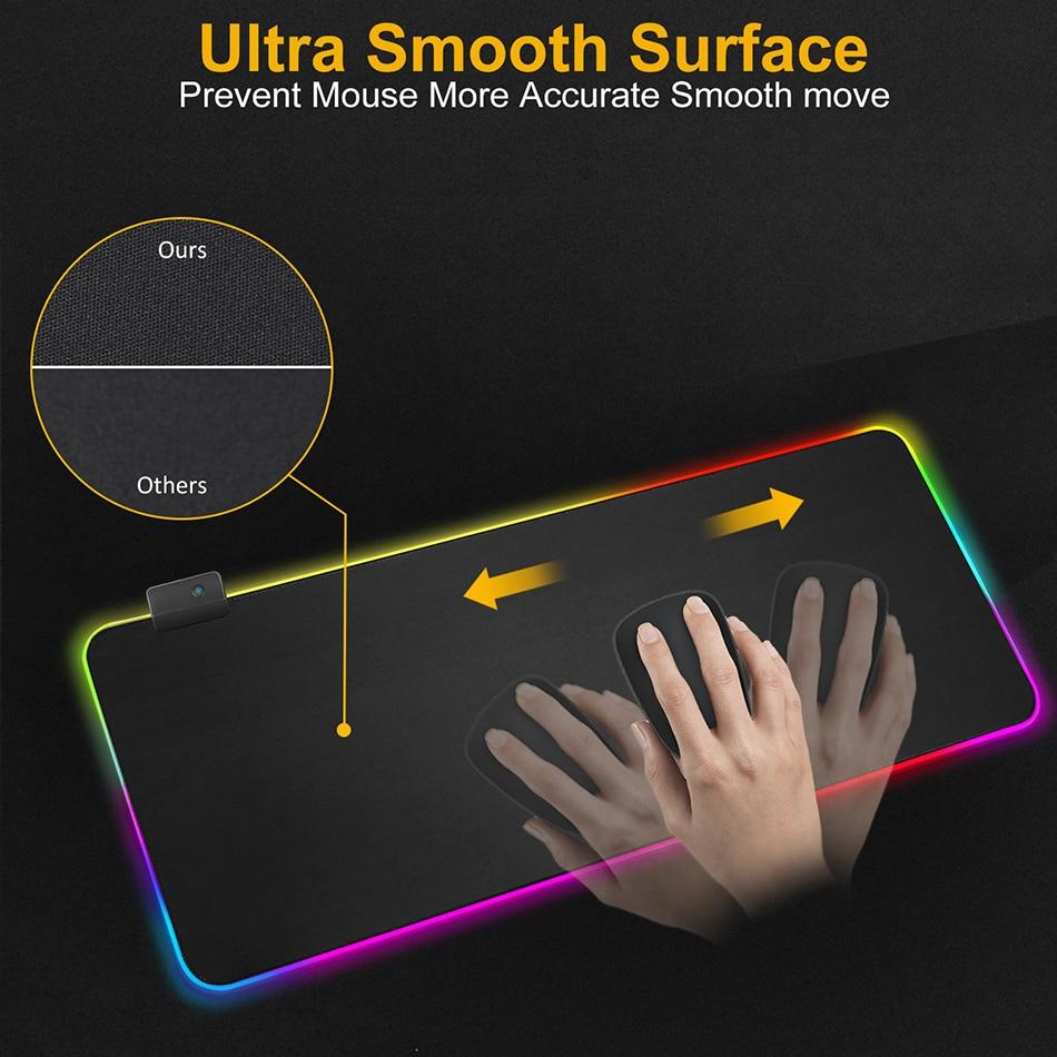 Ninja Dragons One-Touch RGB Gaming Mouse Pad