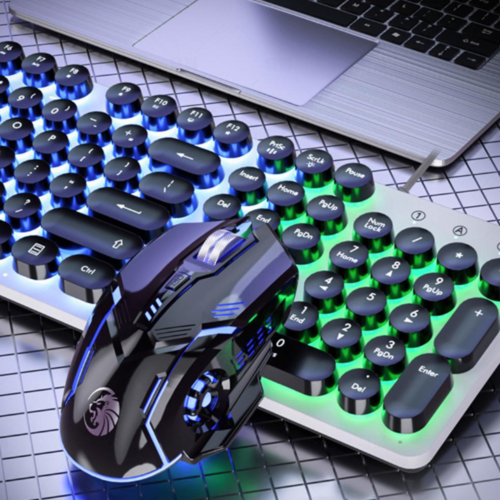 Dragon LED Backlit Gaming Keyboard & Mouse Set