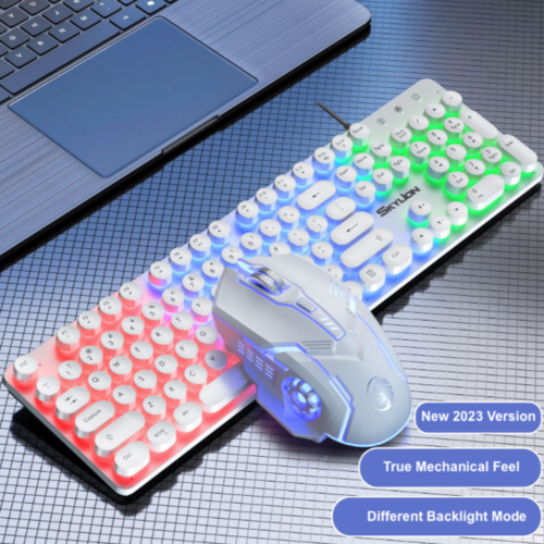 Dragon LED Backlit Gaming Keyboard & Mouse Set