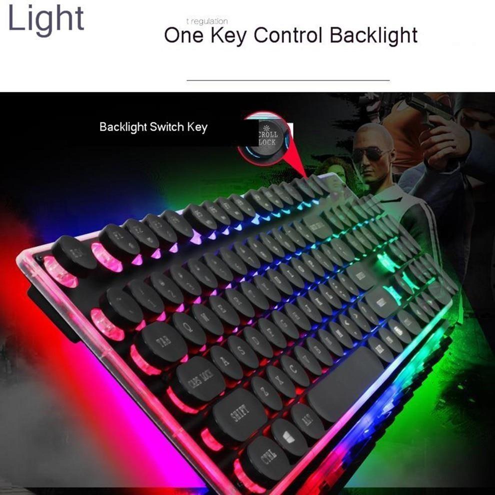 Dragon LED Backlit Gaming Keyboard & Mouse Set