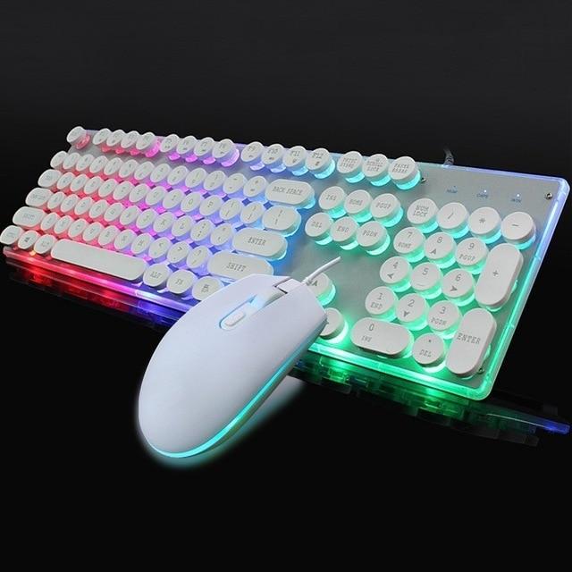 Dragon LED Backlit Gaming Keyboard & Mouse Set