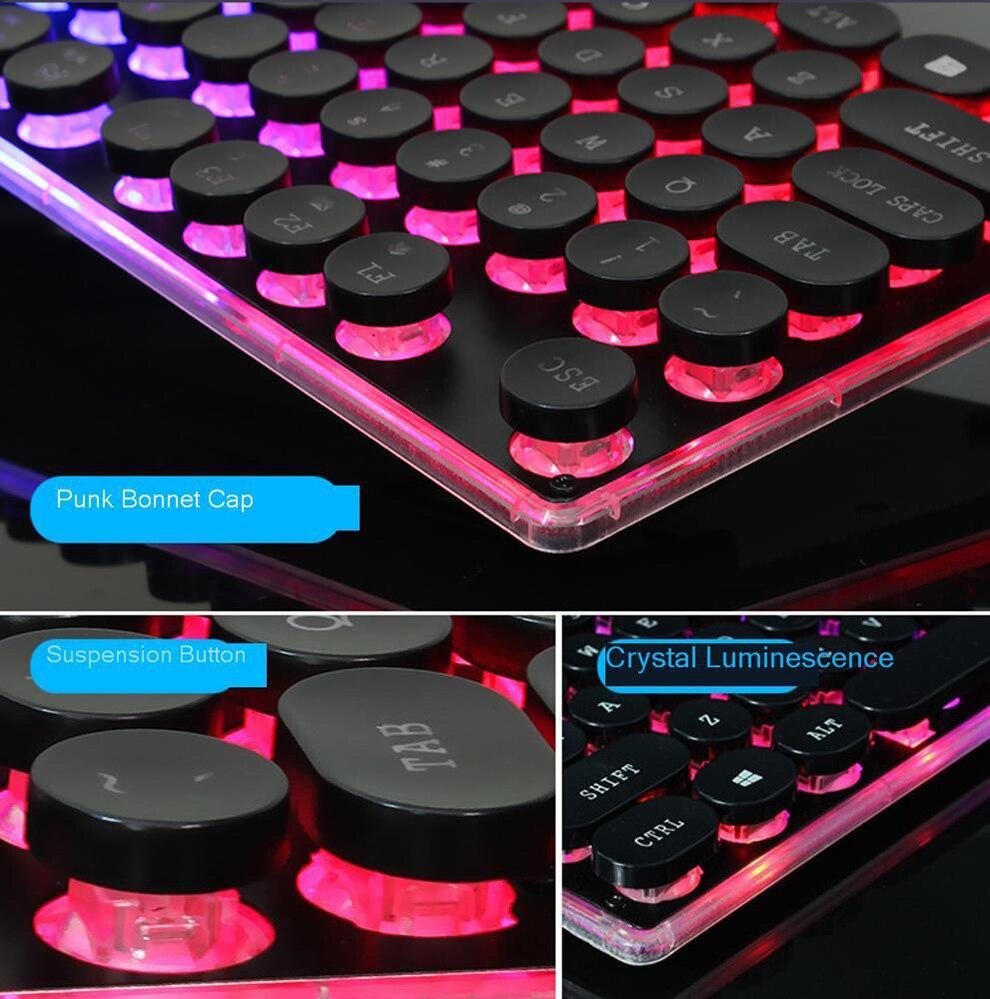 Dragon LED Backlit Gaming Keyboard & Mouse Set